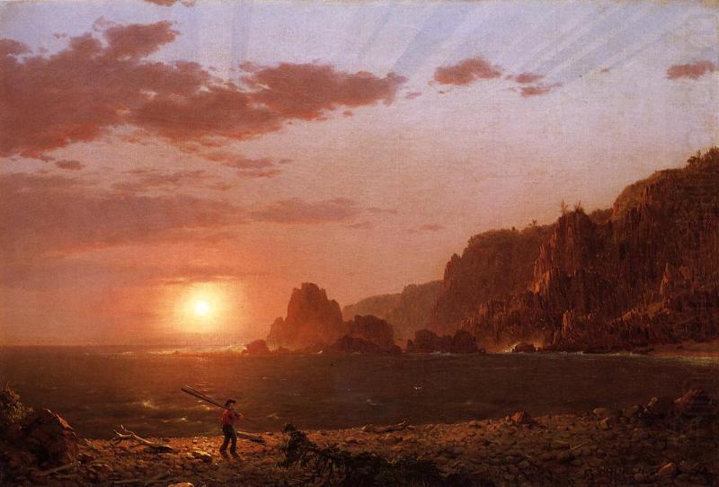Frederic Edwin Church Grand Manan Island Bay of Fundy china oil painting image
